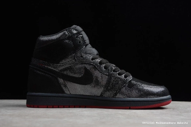 Official Maikesneakers 1 DC7071-001 Air Retro Black OG Red High Gym Jordan 0721
